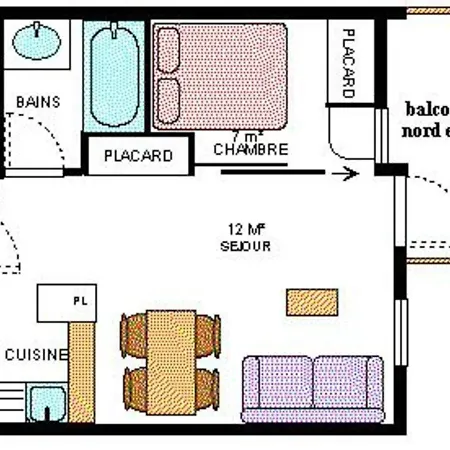 Apartment Cosy 4 Pers, Termignon, Au Pied Des Pistes, Balcon, Wifi - Fr-1-508-185 Termignon